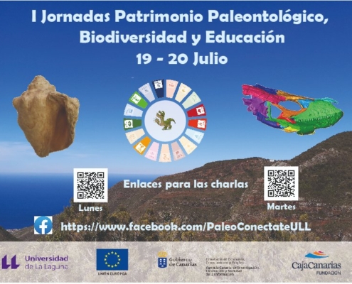 Jornadas de Patrimonio Paleontológico, Biodiversidad y Educación en La Laguna (Tenerife)