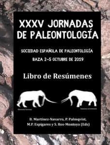 Libro de Resumenes XXXV Jornadas de Paleontologia Baza 2019